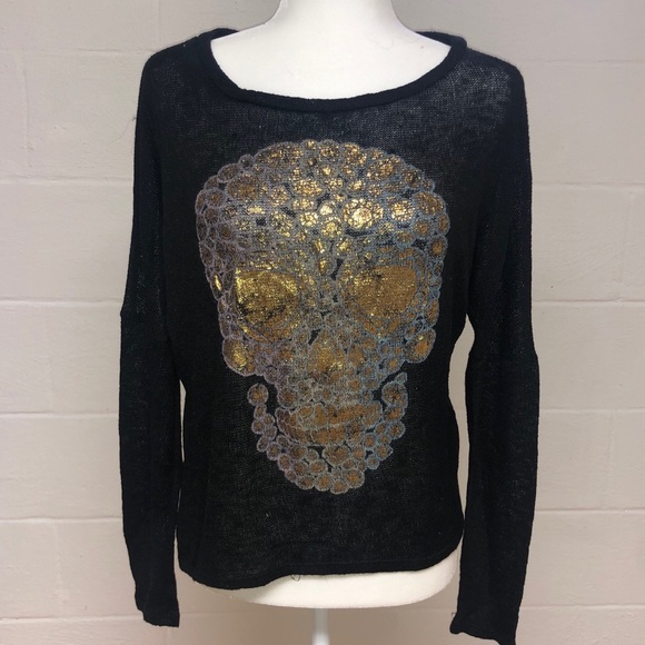 vintage havana skull sweater